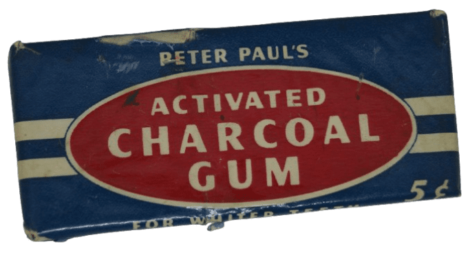 BARRE MOUNDS CHARCOAL GUM 1944 