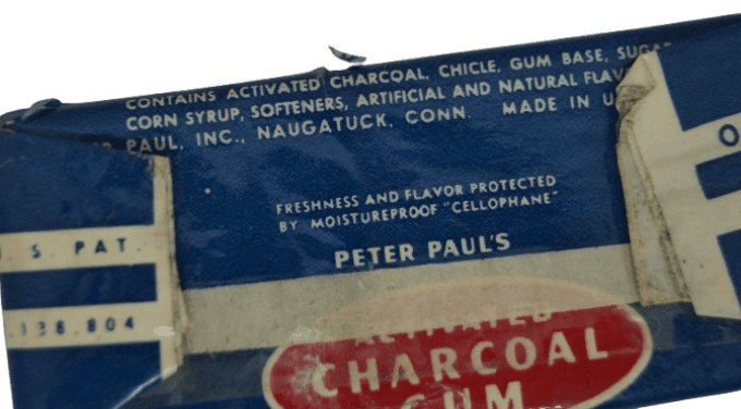 BARRE MOUNDS CHARCOAL GUM 1944 