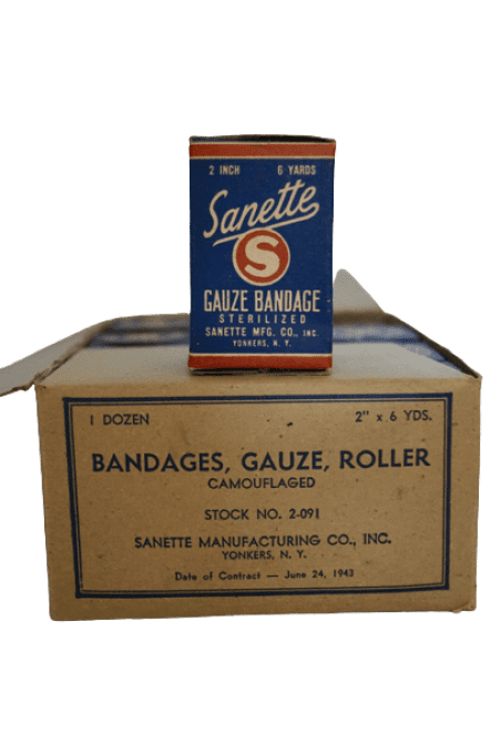 SANETTE GAUZE BANDAGE 1943