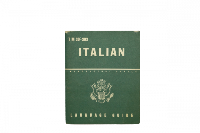 MANUEL ITALIAN GUIDE 1943 