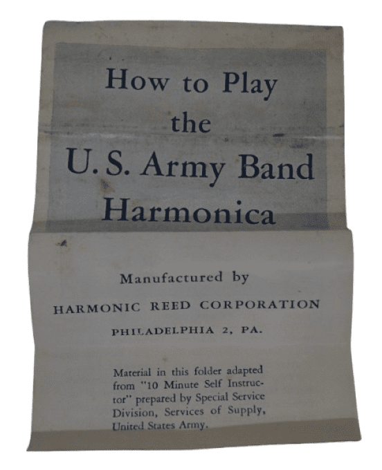 HARMONICA US ARMY BAND