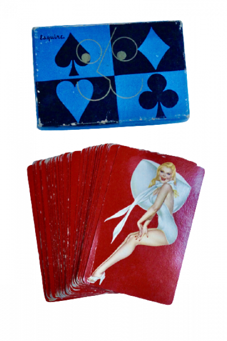 JEU DE CARTES PIN-UP ESQUIRE 