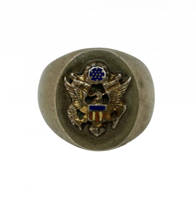 BAGUE US ARMY  1942 NOMINATIVE