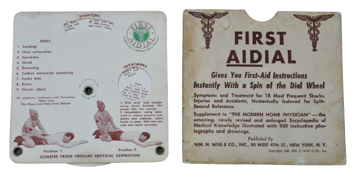 FIRST AIDIAL GUIDE 1942