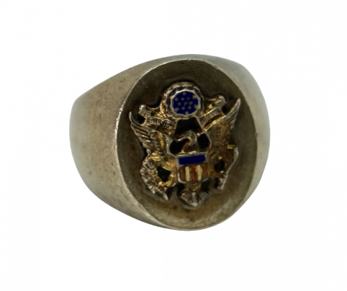 BAGUE US ARMY  1942 NOMINATIVE