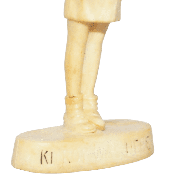 FIGURINE HUMORISTIQUE KILROY WAS HERE 