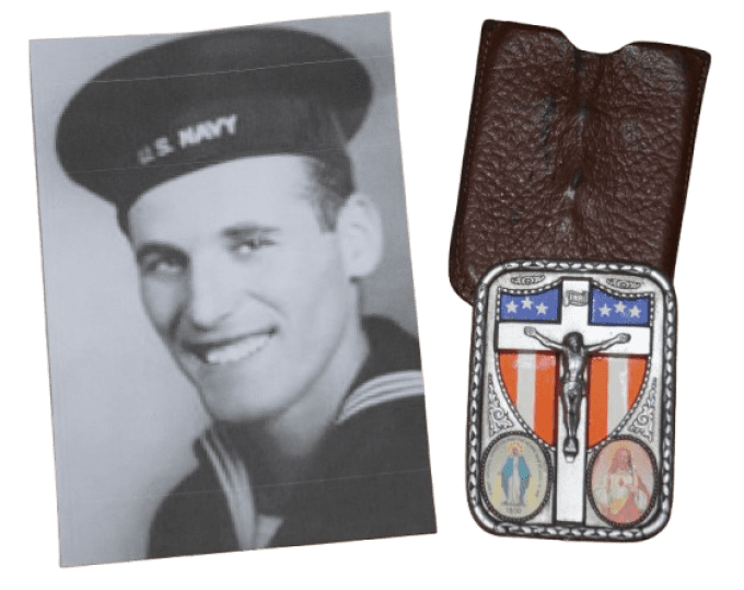 KIT RELIGIEUX DE POCHE ARMAND FISHER US NAVY