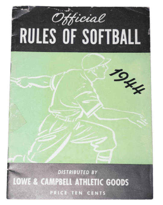 GUIDE SOFTBALL OCFFICIAL RULES 1944