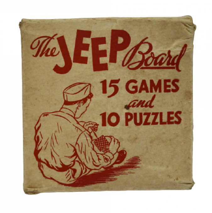 JEU THE JEEP BOARD 1943