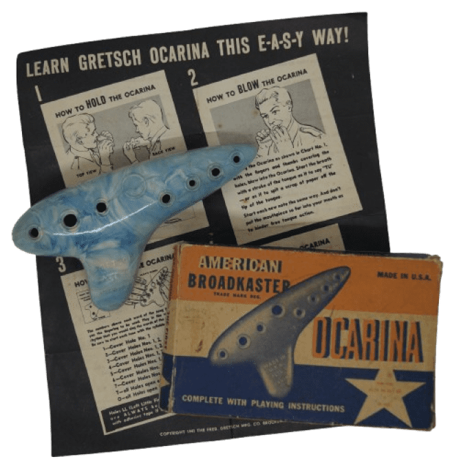 OCARINA GRETSCH 1943 PERSONNEL MILITAIRE