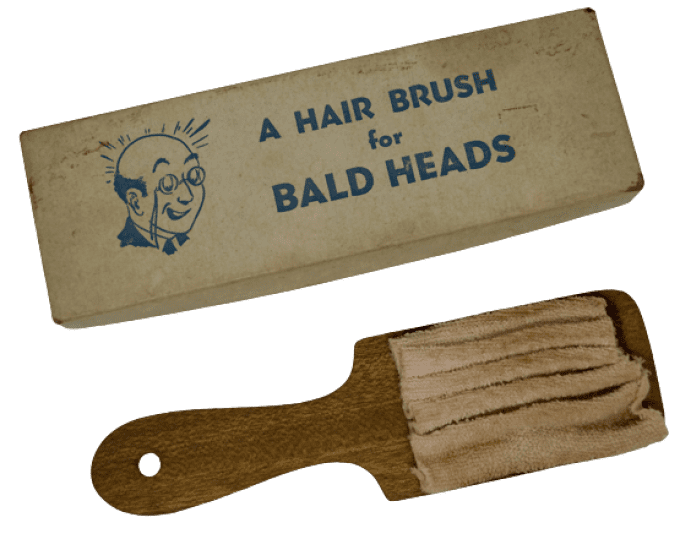 BOITE HUMORISTIQUE "HAIR BRUSH" 1938