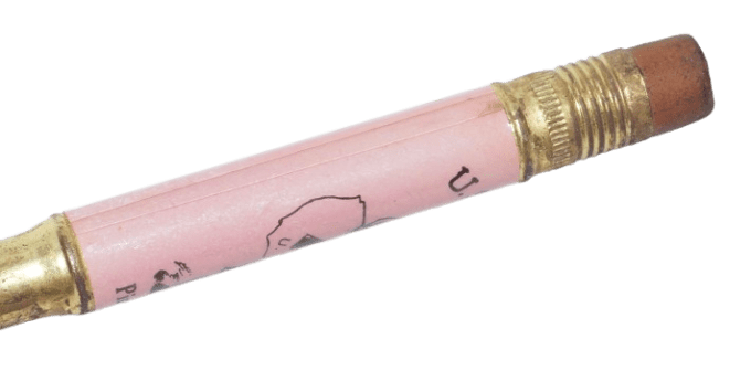 CRAYON BULLET PENCIL US ARMY CAMP PINE NY