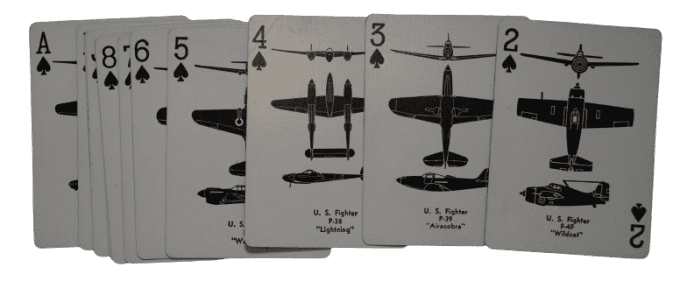 JEU SPOTTER CARDS RECONNAISSANCE AVIONS BUY WAR BONDS