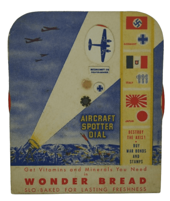 GUIDE DE RECONNAISSANCE AVIONS 1943 BUY WAR BONDS