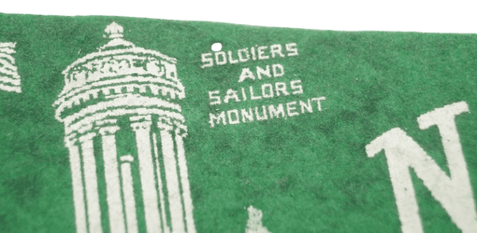 FANION SOLDIERS AND SAILORS MONUMENT NEW YORK