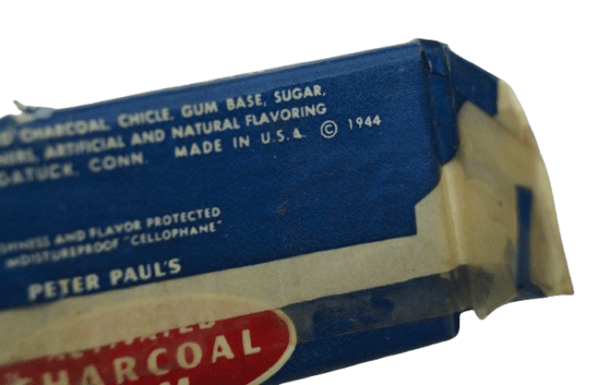 BARRE MOUNDS CHARCOAL GUM 1944 