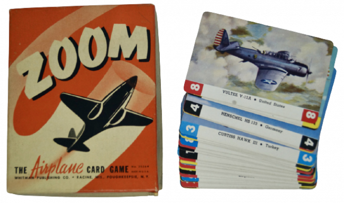 JEU DE CARTES ZOOM RECONNAISSANCE AVIONS 1941