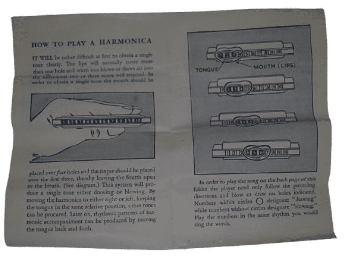 HARMONICA US ARMY BAND