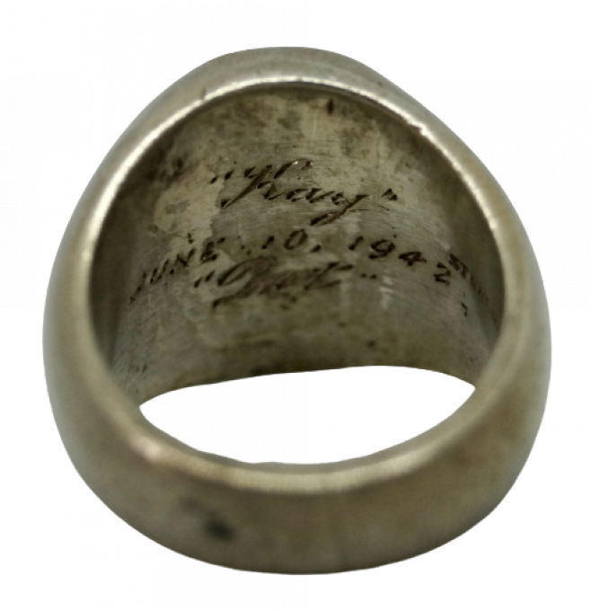 BAGUE US ARMY  1942 NOMINATIVE