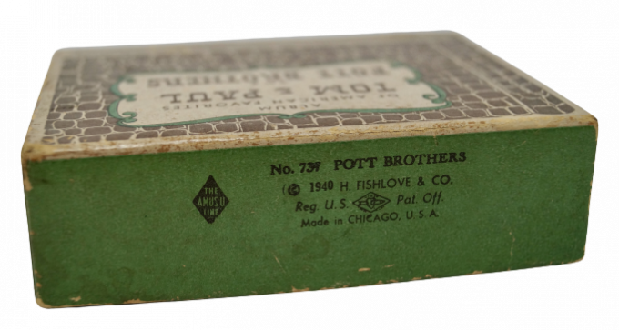 BOITE HUMORISTIQUE "POTT BROTHERS" 1940