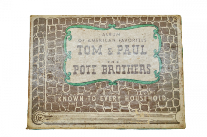 BOITE HUMORISTIQUE "POTT BROTHERS" 1940