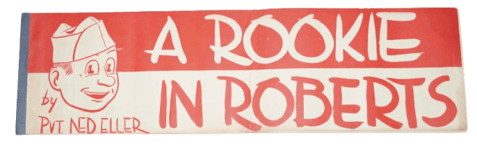 BANDE DESSINEE ROOKIE CAMP ROBERTS 1942