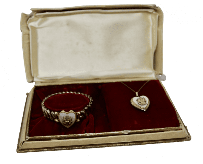 COFFRET BRACELET ET PENDENTIF US ARMY