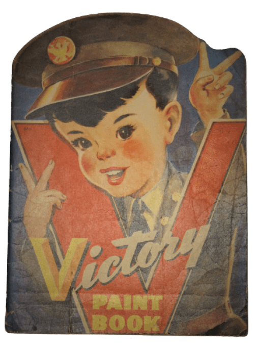 LIVRE DE COLORIAGE "VICTORY PAINT BOOK" 1942