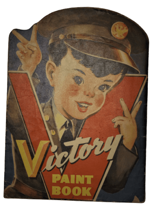 LIVRE DE COLORIAGE "VICTORY PAINT BOOK" 1942