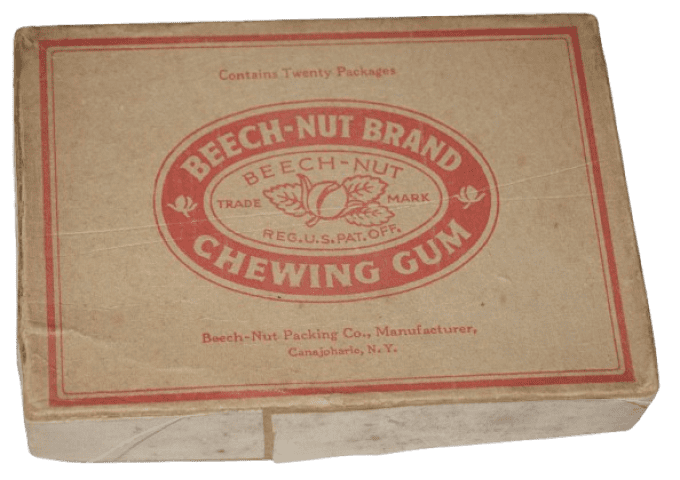 BOITE CHEWING-GUM BEECH-NUT 