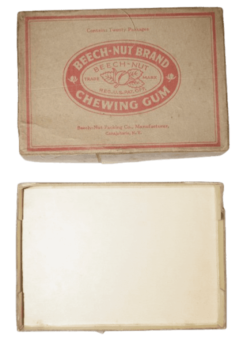 BOITE CHEWING-GUM BEECH-NUT 