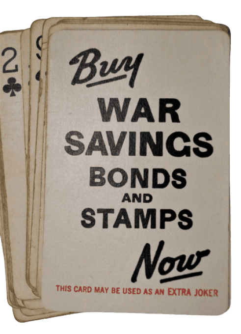 JEU CRIBBAGE "BUY WAR BONDS" 1942