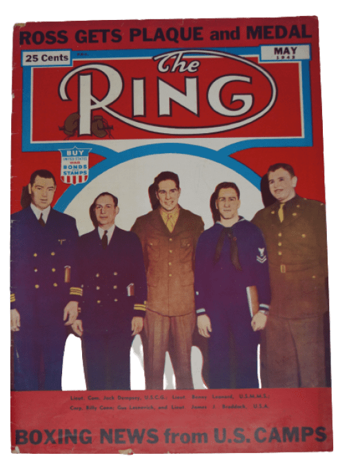 MAGAZINE BOXE "THE RING" 1943