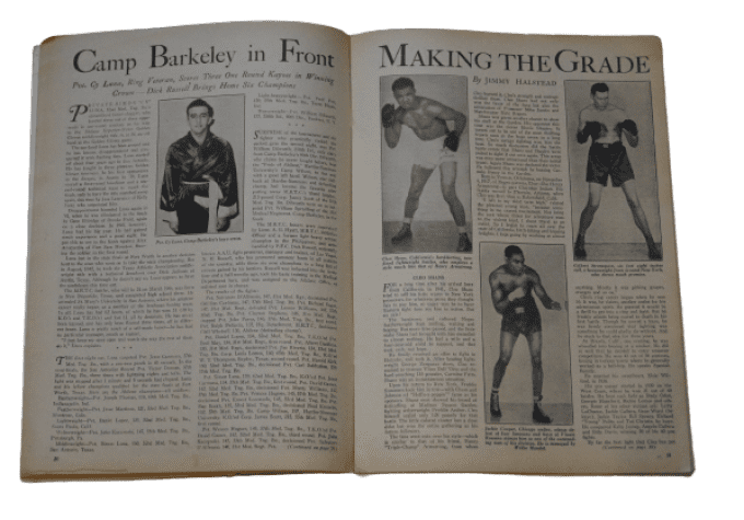 MAGAZINE BOXE "THE RING" 1943