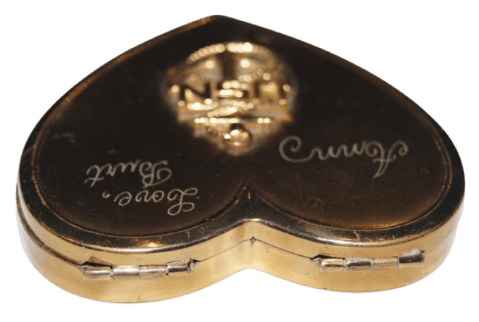 POUDRIER US NAVY COEUR GRAVE 