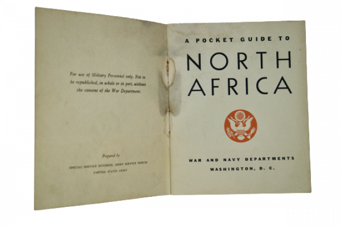 POCKET GUIDE NORTH AFRICA 1943