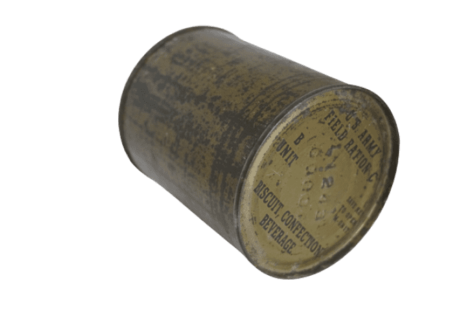 US ARMY FIELD RATION C COCOA 1943 PLEINE