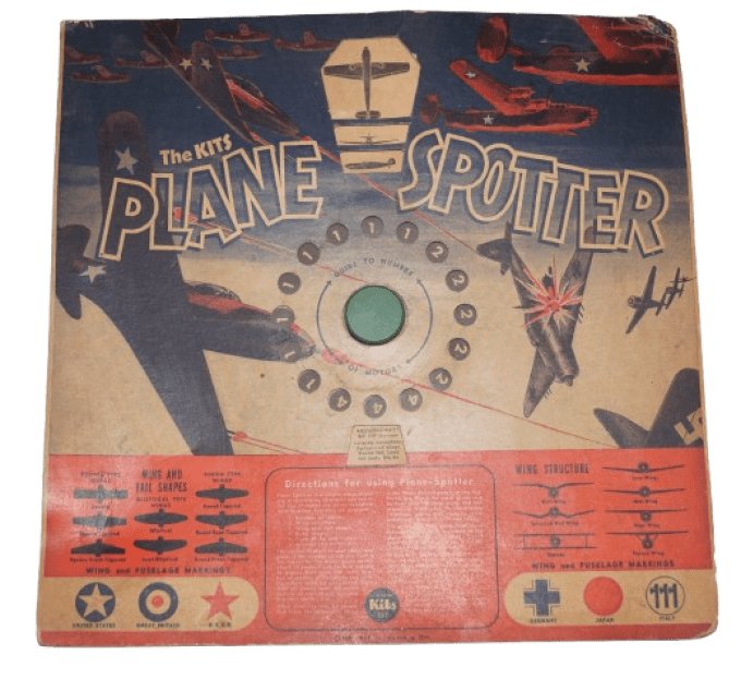 GUIDE RECONNAISSANCE PLANE SPOTTER 1942 GRAND MODELE