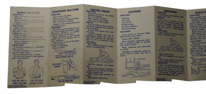 GUIDE MEDICAL FIRST AID 1942 