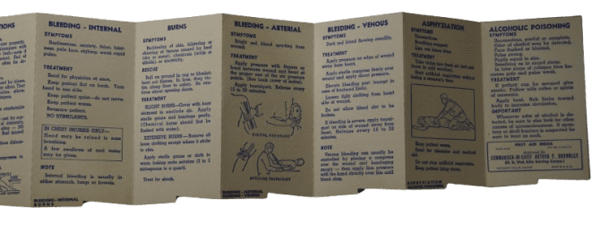 GUIDE MEDICAL FIRST AID 1942 