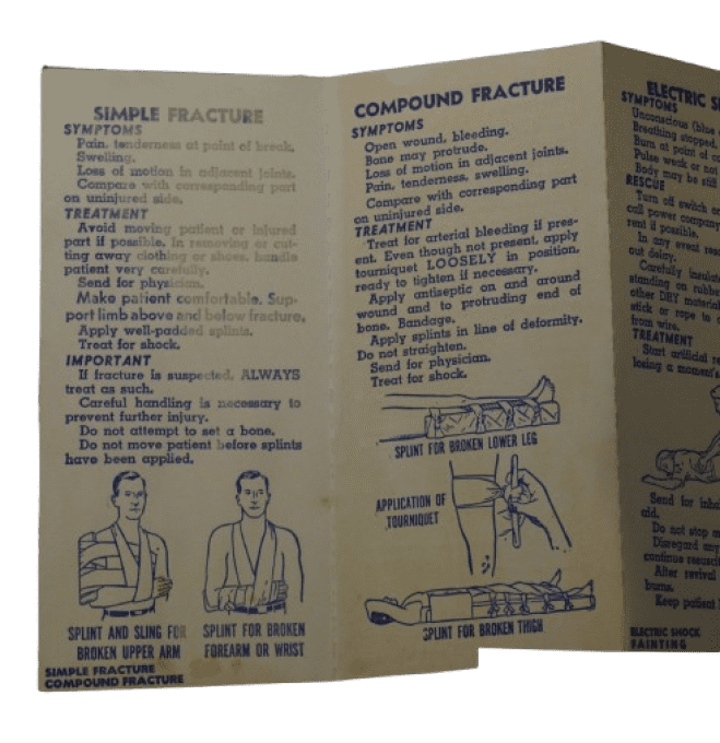 GUIDE MEDICAL FIRST AID 1942 