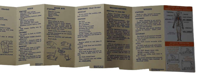 GUIDE MEDICAL FIRST AID 1942 