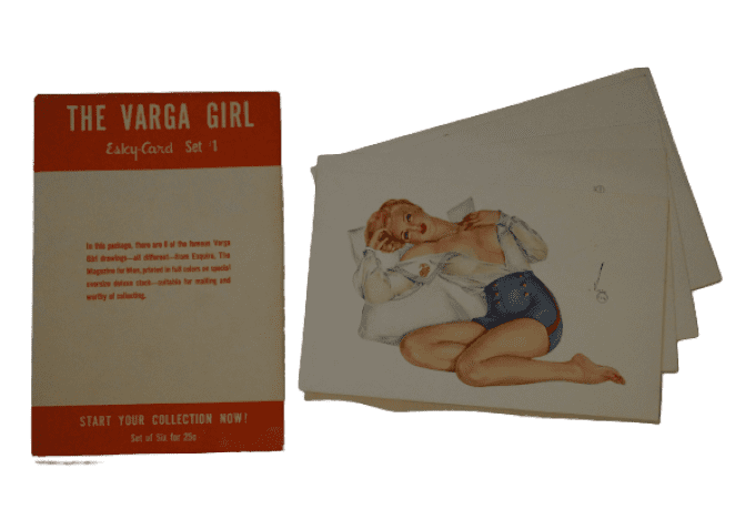 KIT CARTES PIN-UP "THE VARGA GIRL" 1943