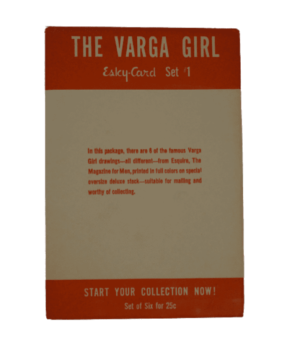 KIT CARTES PIN-UP "THE VARGA GIRL" 1943