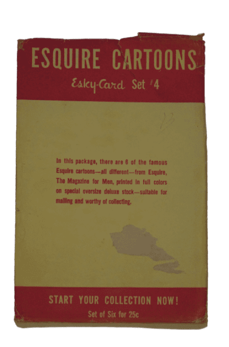 KIT CARTES HUMORISTIQUES "ESQUIRE CARTOONS" 1942