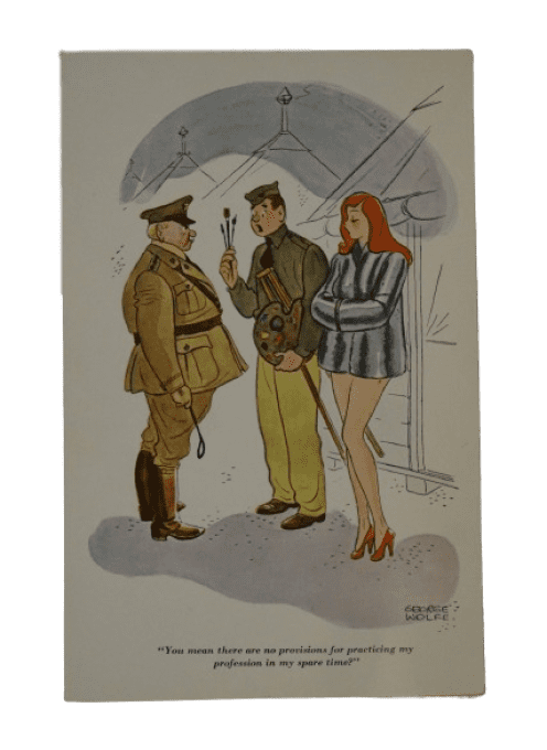 KIT CARTES HUMORISTIQUES "ESQUIRE CARTOONS" 1942