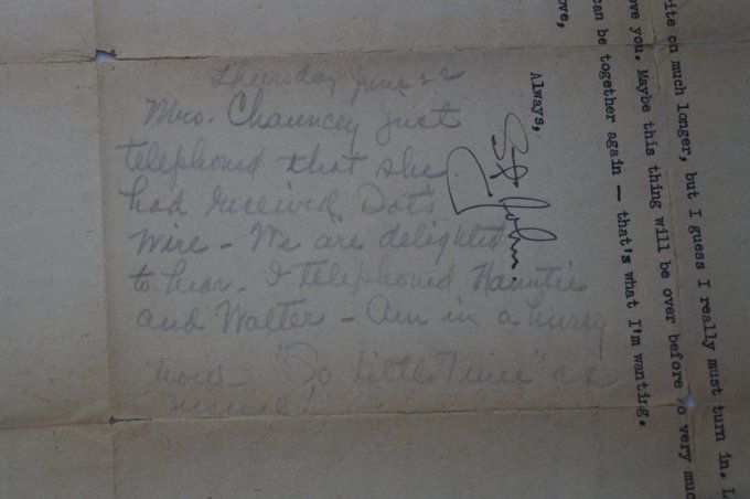 LETTRE 6 JUIN 1944 ANGLETERRE CAPT ST. JOHN WADDELL