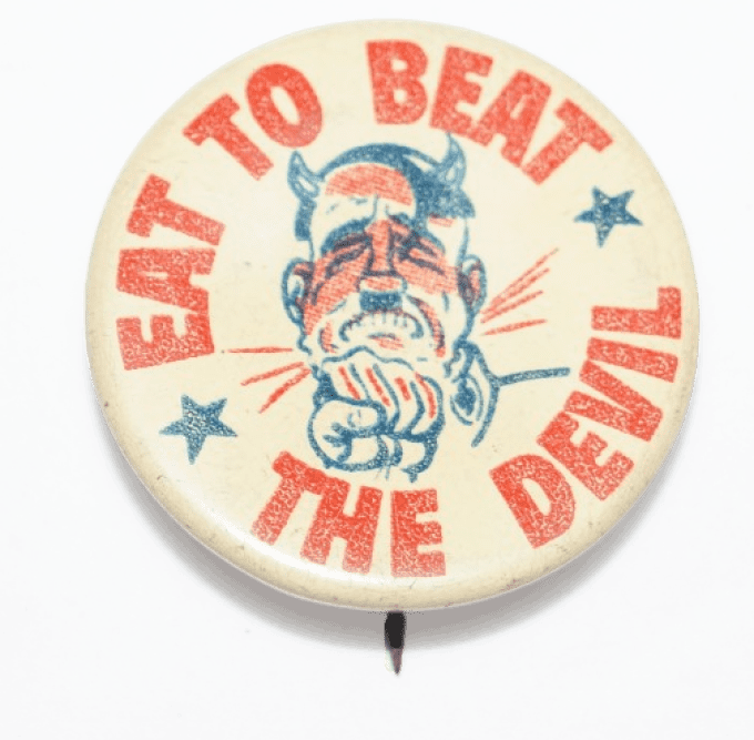 BADGE PATRIOTIQUE A EPINGLE CHANCELIER ALLEMAND 