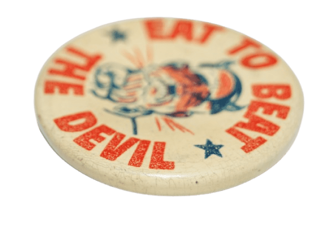 BADGE PATRIOTIQUE A EPINGLE CHANCELIER ALLEMAND 