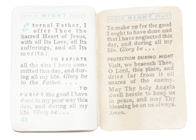 KIT RELIGIEUX PHOSPHORESCENT 1943